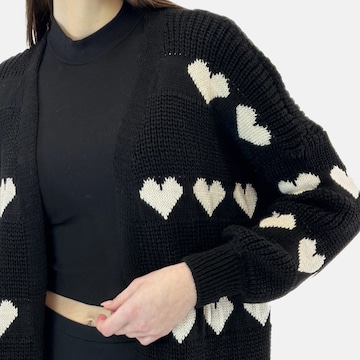 Elara Strickjacke in Schwarz