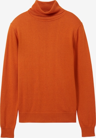 TOM TAILOR Sweater in Orange: front