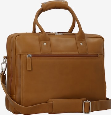 Dermata Document Bag in Brown