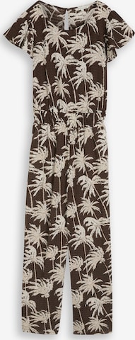 TOM TAILOR DENIM Overal - Hnedá: predná strana