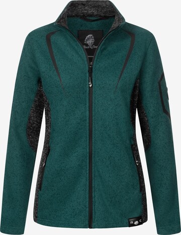 Rock Creek Fleece Jacket in Green: front