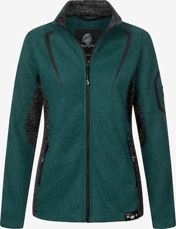 Rock Creek Fleecejacke in Grün: Vorderseite