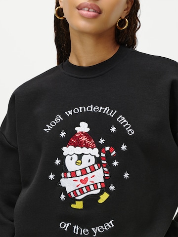 Felpa 'Viola' di LeGer by Lena Gercke in nero