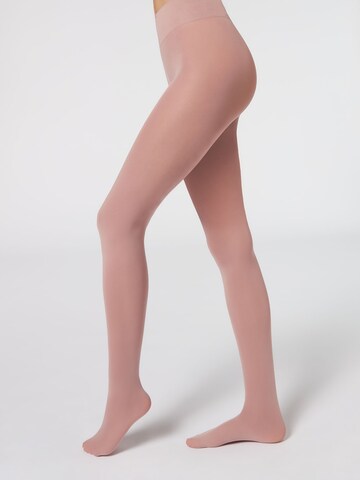 CALZEDONIA Fine Tights in Pink