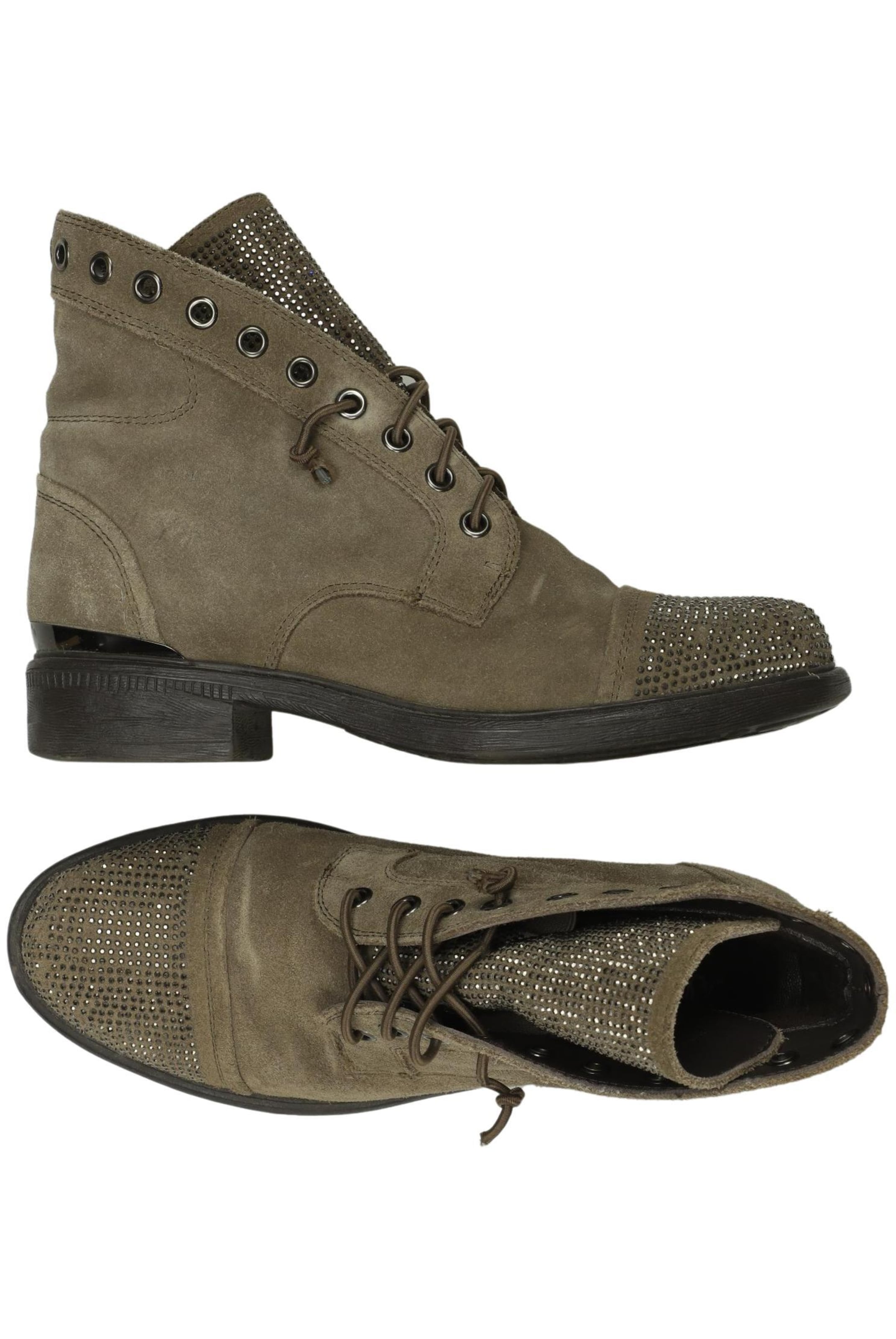 Alma En Pena Dress Boots in 38 in Brown: front