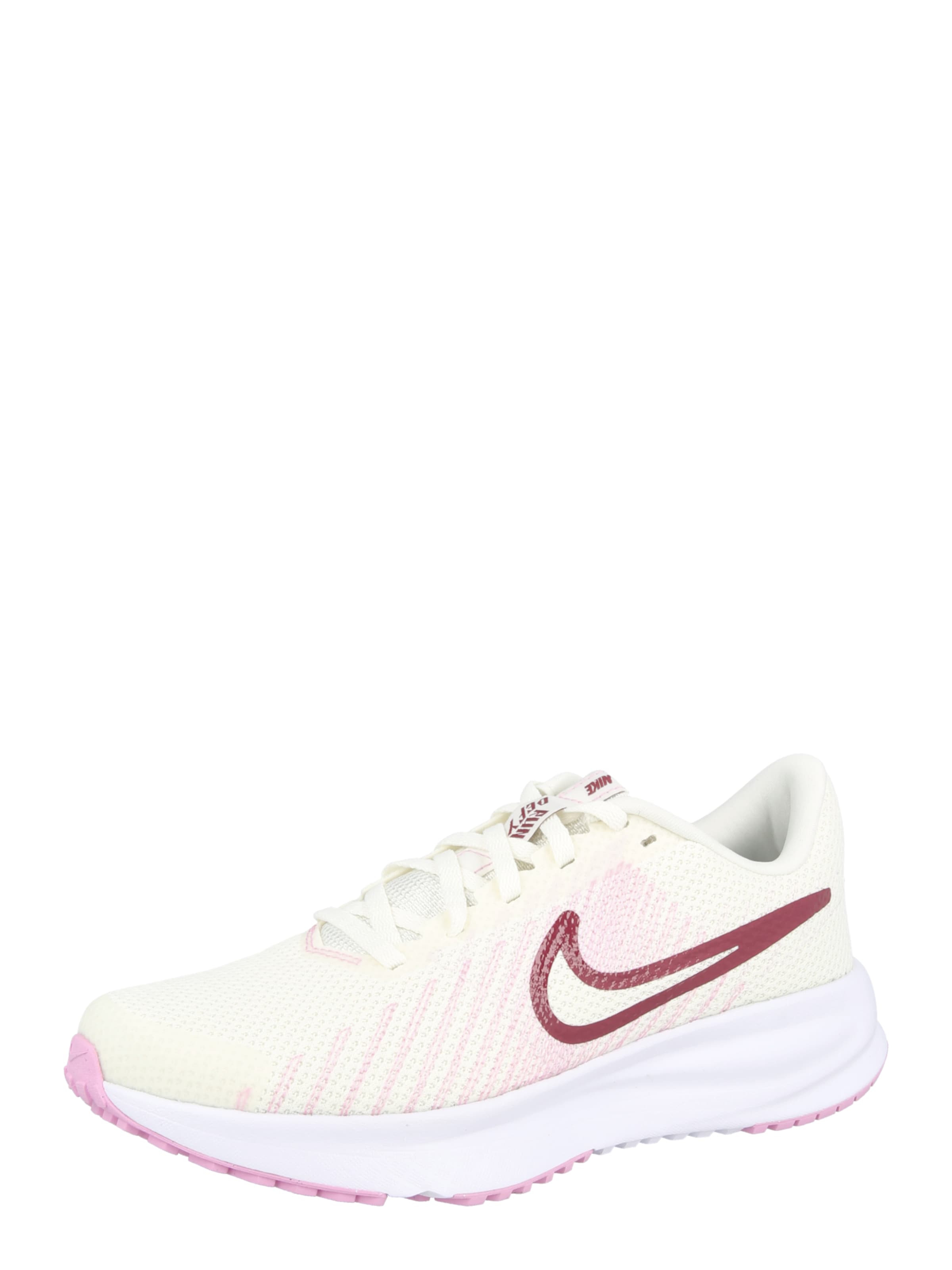 NIKE Laufschuh 'Run Defy' in 36 in hellpink / weinrot / wollweiß, Produktansicht
