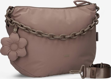 ZWEI Shopper 'HANNAH HA140' in Bruin: voorkant