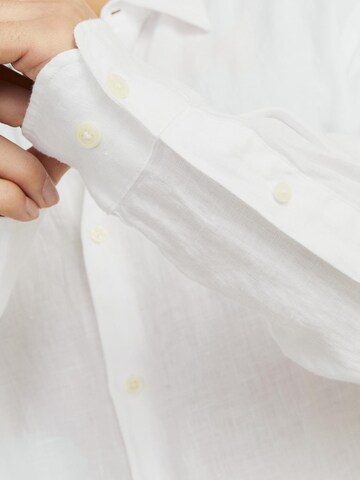 JACK & JONES Regular fit Button Up Shirt 'Lawrence' in White