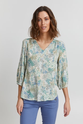 Fransa Blouse in Gemengde kleuren: voorkant