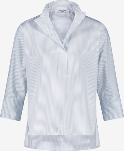 GERRY WEBER Bluse in aqua / weiß, Produktansicht