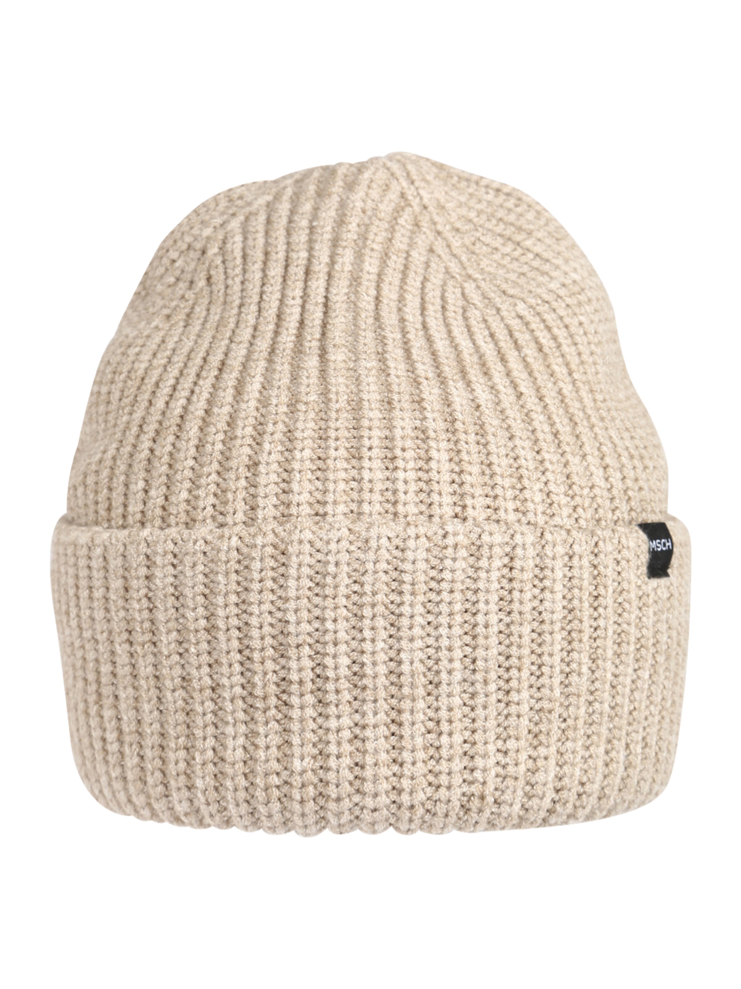 MOSS COPENHAGEN Beanie in Light Beige 