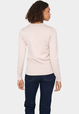 SAINT TROPEZ Sweater in Beige