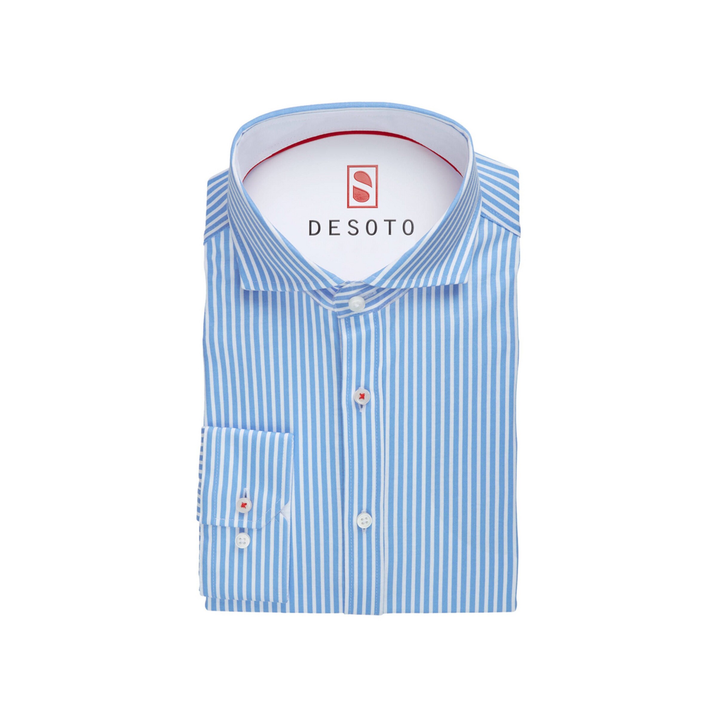 DESOTO Slim Fit Hemd in Blau
