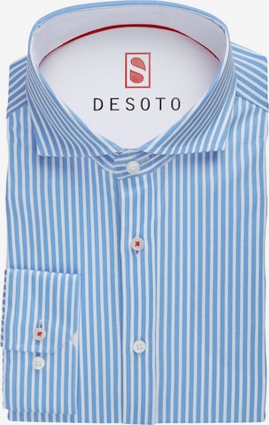 DESOTO Slim Fit Hemd in Blau