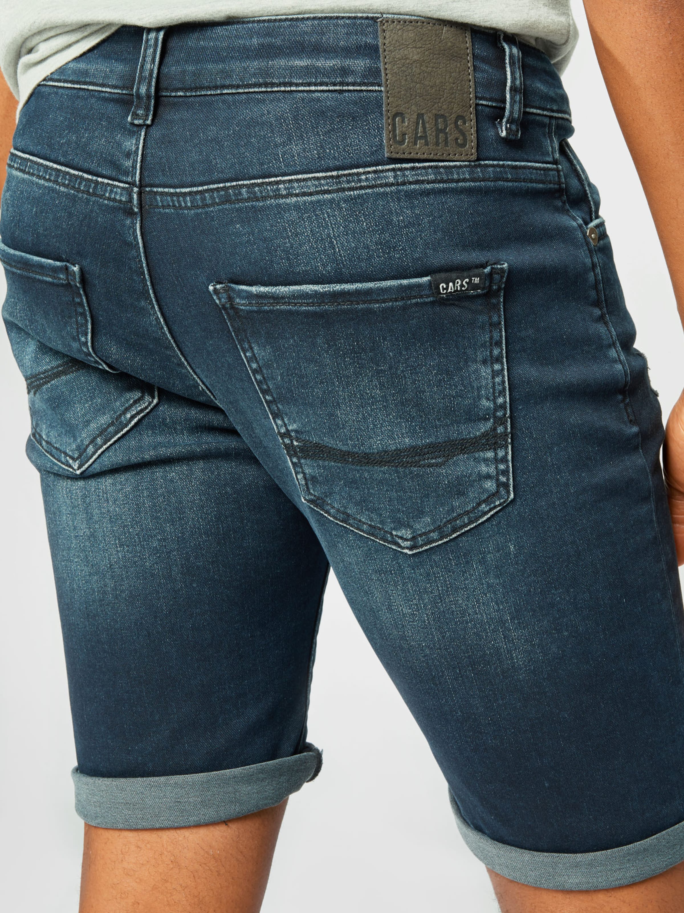 Männer Hosen Cars Jeans Shorts  'ORLANDO' in Blau - XB96402