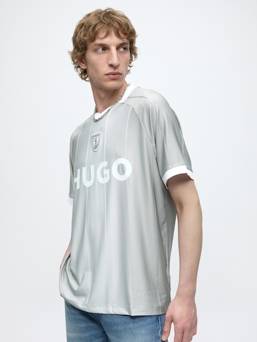 HUGO T-Shirt 'Dwild' in Grün