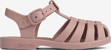 Calzatura aperta 'Bre' di Liewood in rosa: frontale