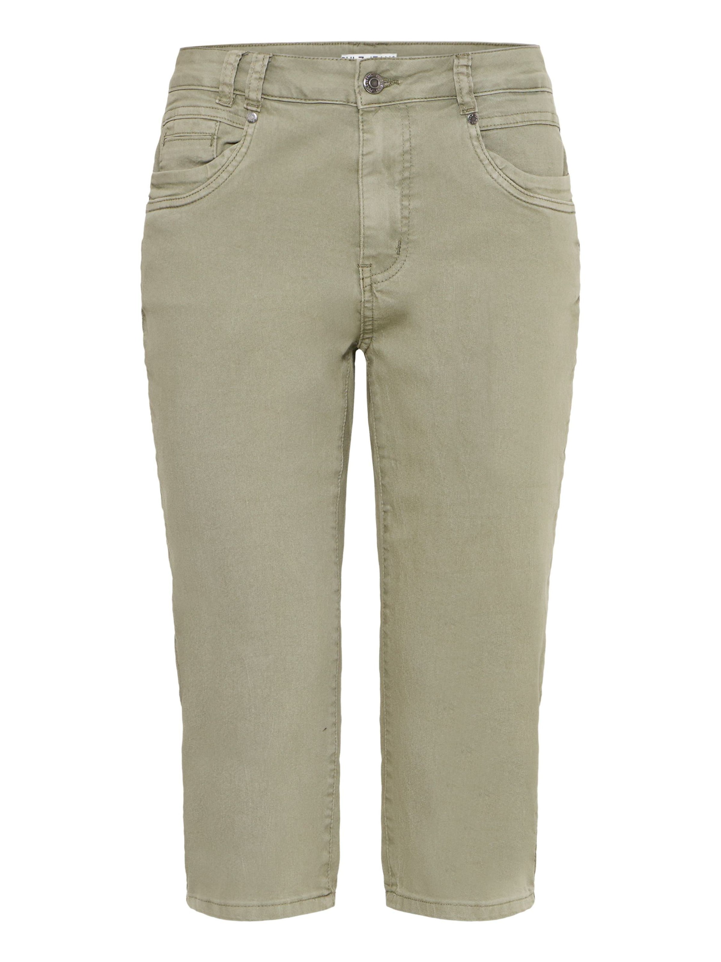 Pantalon 'ROSITA' PULZ Jeans en vert : devant