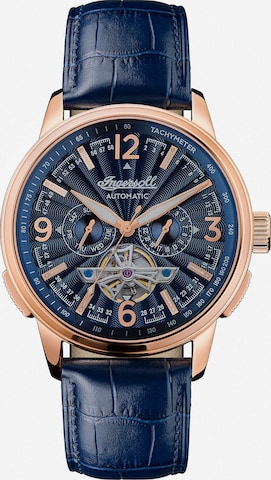 INGERSOLL Analog Watch in Blue: front