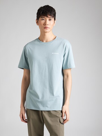 COLUMBIA Performance shirt in Blue: front