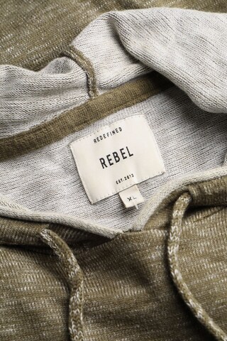 Redefined Rebel Baumwoll-Pullover XL in Grün