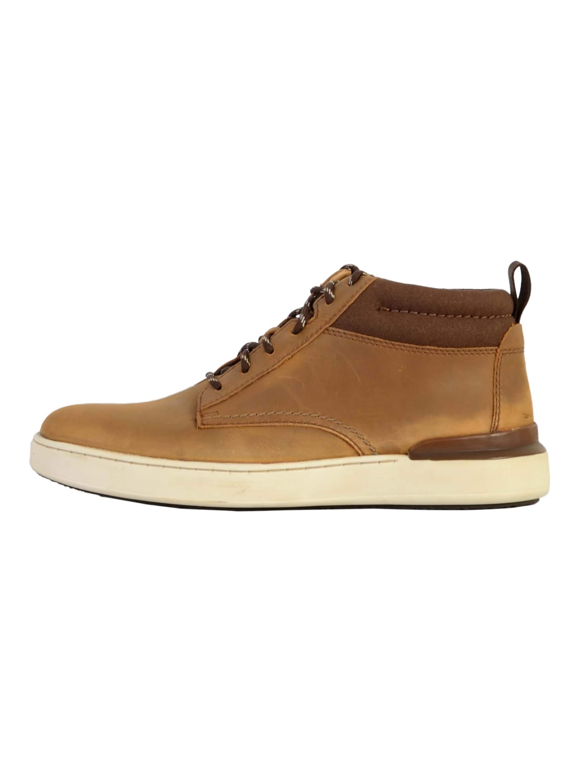 CLARKS - Botas de tobillo en marrón: frente