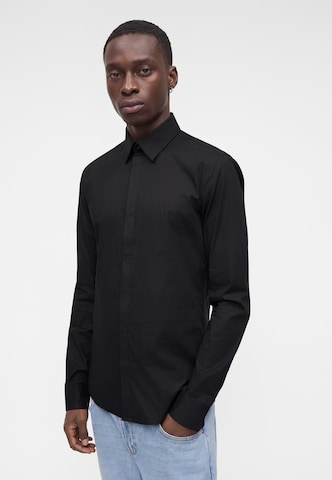 Super slim Chemise Calvin Klein en noir