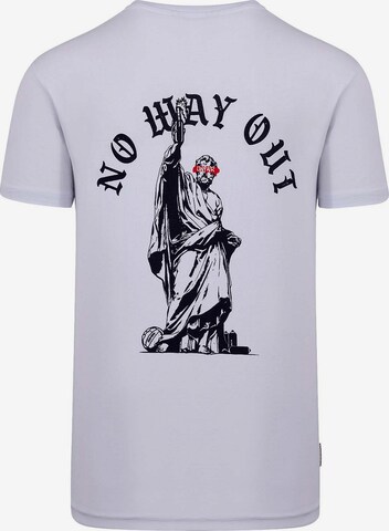 Unfair Athletics Shirt 'No Way Out' in White
