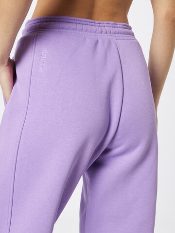 ADIDAS SPORTSWEAR Tapered Sports trousers 'All Szn Fleece' in Purple