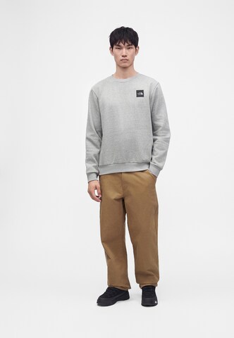 Felpa 'BOX HALF DOME' di THE NORTH FACE in grigio