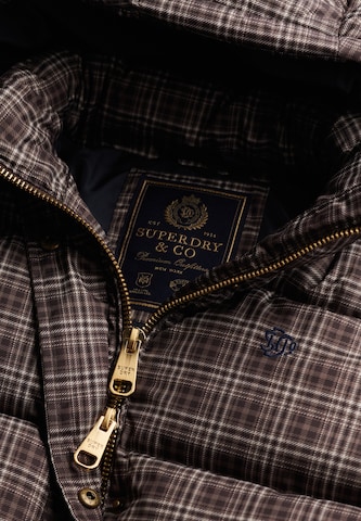 Superdry & Co Winterjas 'Premium' in Bruin