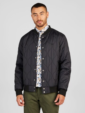 Brixton Jacke in Schwarz: Vorderseite