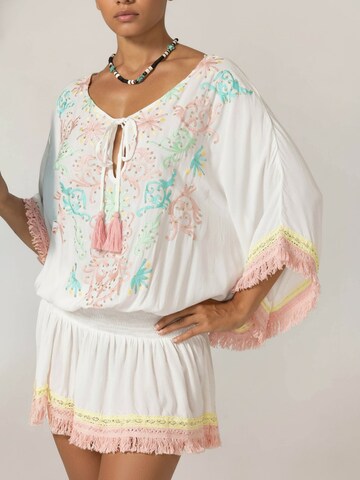 Robe 'Robe Courte Sejla' Miss June en blanc