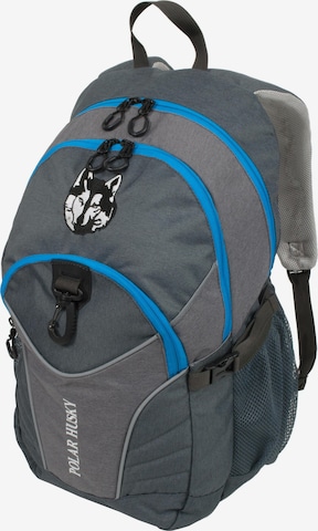 Polar Husky Backpack 'Wasteland' in Grey: front