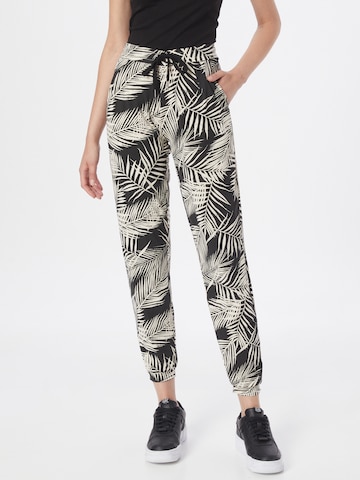 Iriedaily Tapered Broek 'La Palma' in Zwart: voorkant