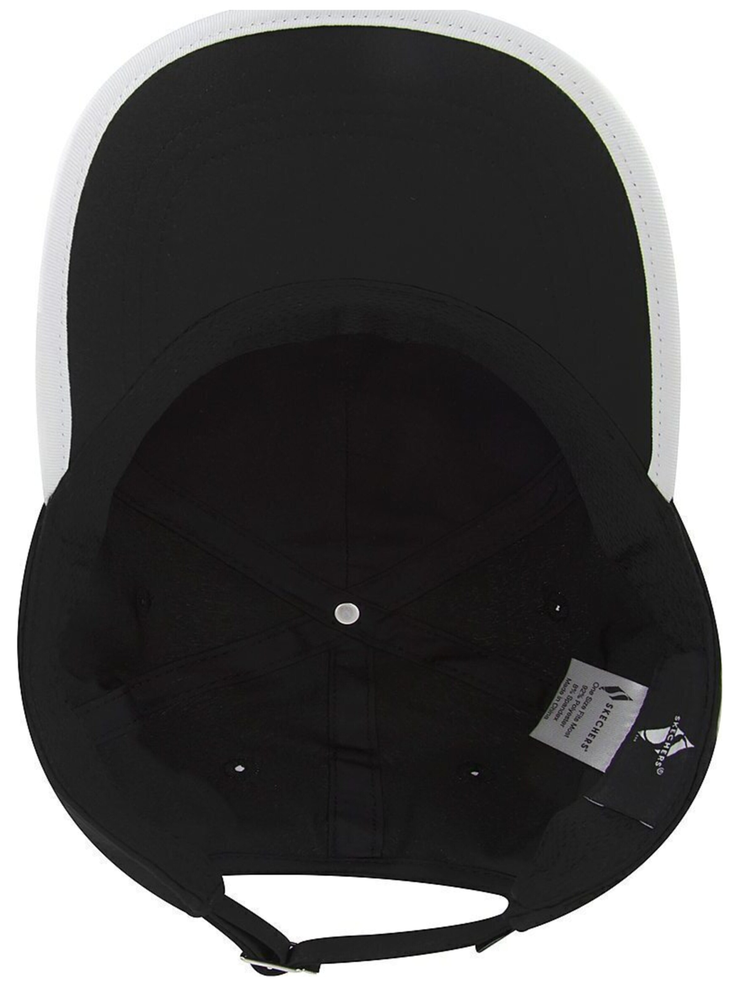 SKECHERS Sportpet 'Skechers Skechweave Diamond Colorblocked Hat' in Zwart