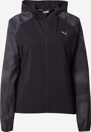 PUMA Športna jakna 'RUN FAVORITE' | črna barva, Prikaz izdelka