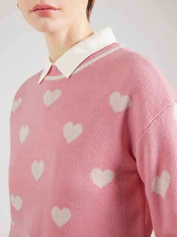 Pullover 'JDYROMANCE' di JDY in rosa