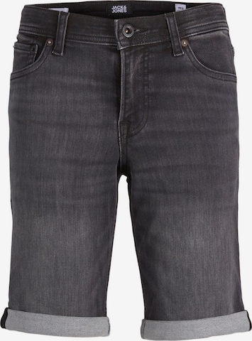 Regular Jeans 'Rick' de la Jack & Jones Junior pe negru: față