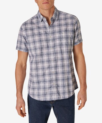 PIONEER Regular fit Button Up Shirt in Blue: front