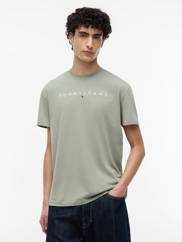 Tommy Jeans Paita värissä vihreä: etupuoli