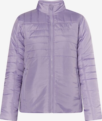 MYMO Between-Season Jacket in Purple: front