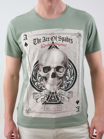 Deeluxe T-Shirt 'Ace' in Grün