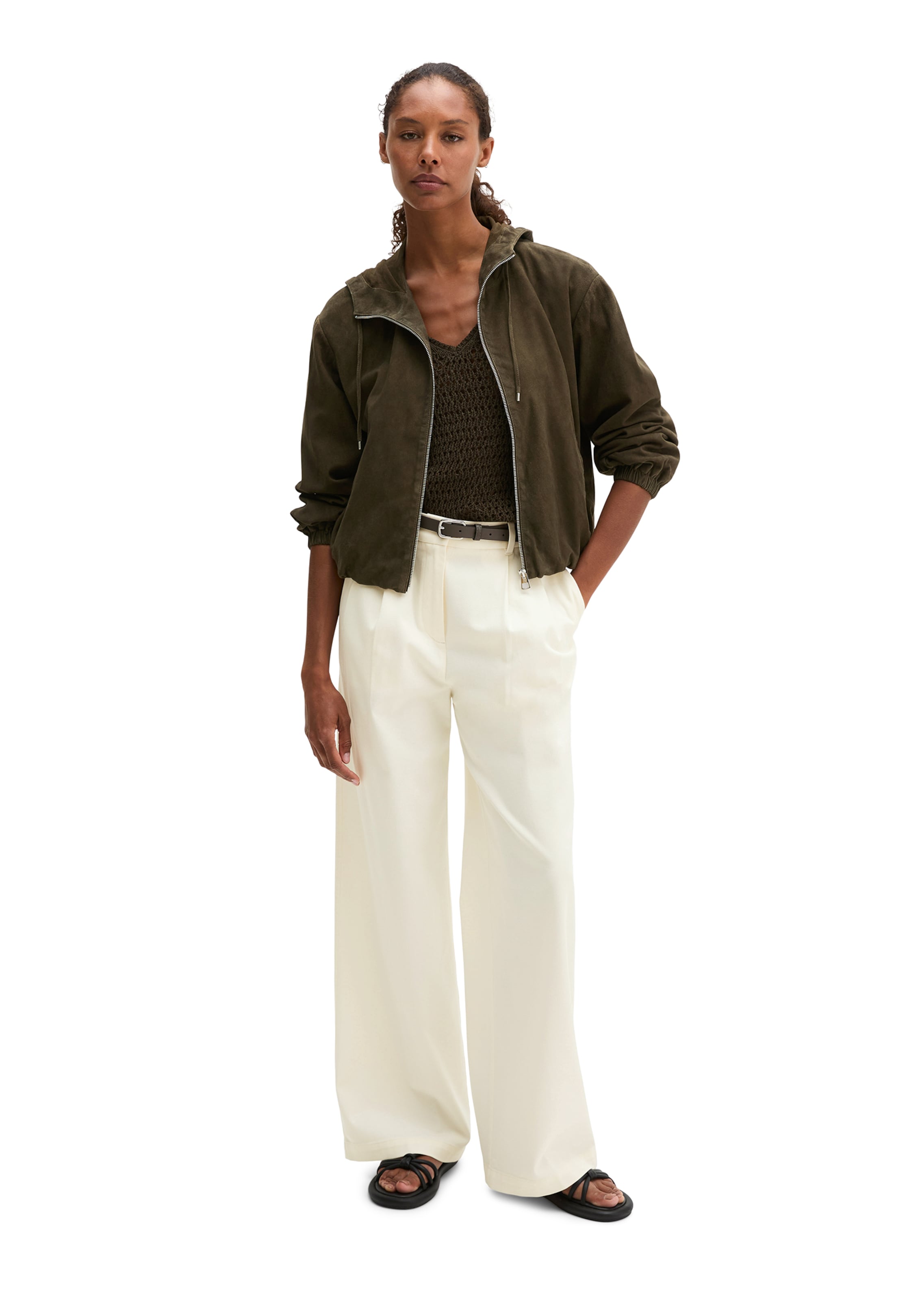 Veste mi-saison Marc O'Polo en beige