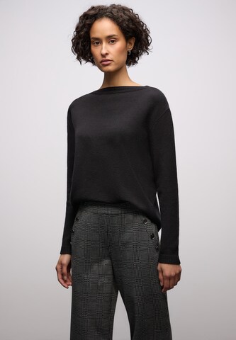 STREET ONE Pullover in Schwarz: Vorderseite