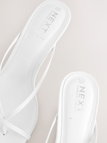 Next T-bar sandals 'Forever Comfort' in White
