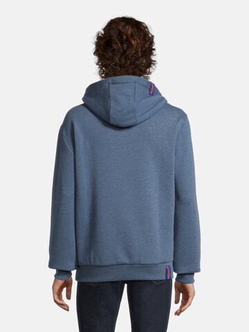 salzhaut Sweatshirt 'Heff' in Blauw