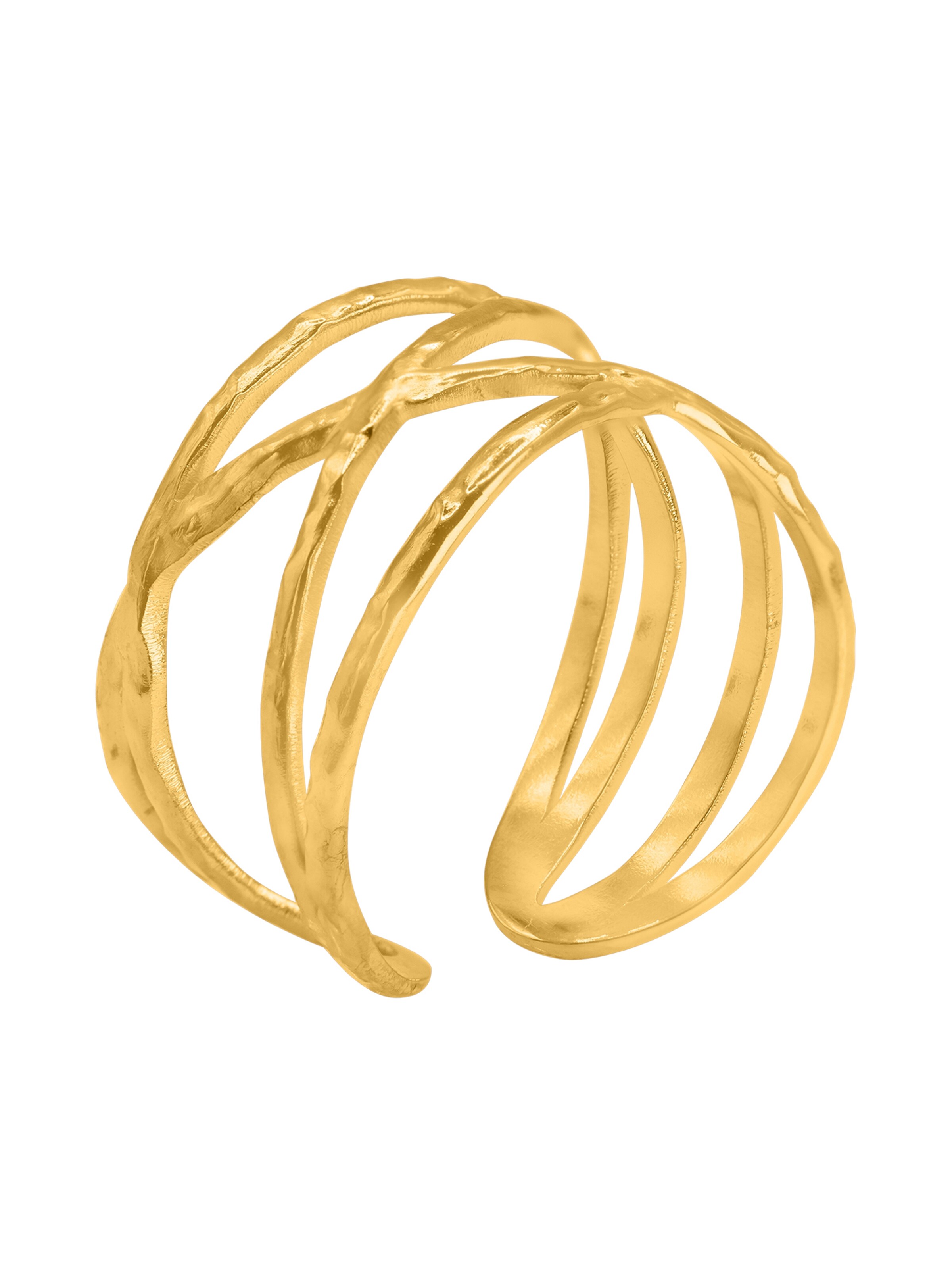 Heideman Ring in Gold: front