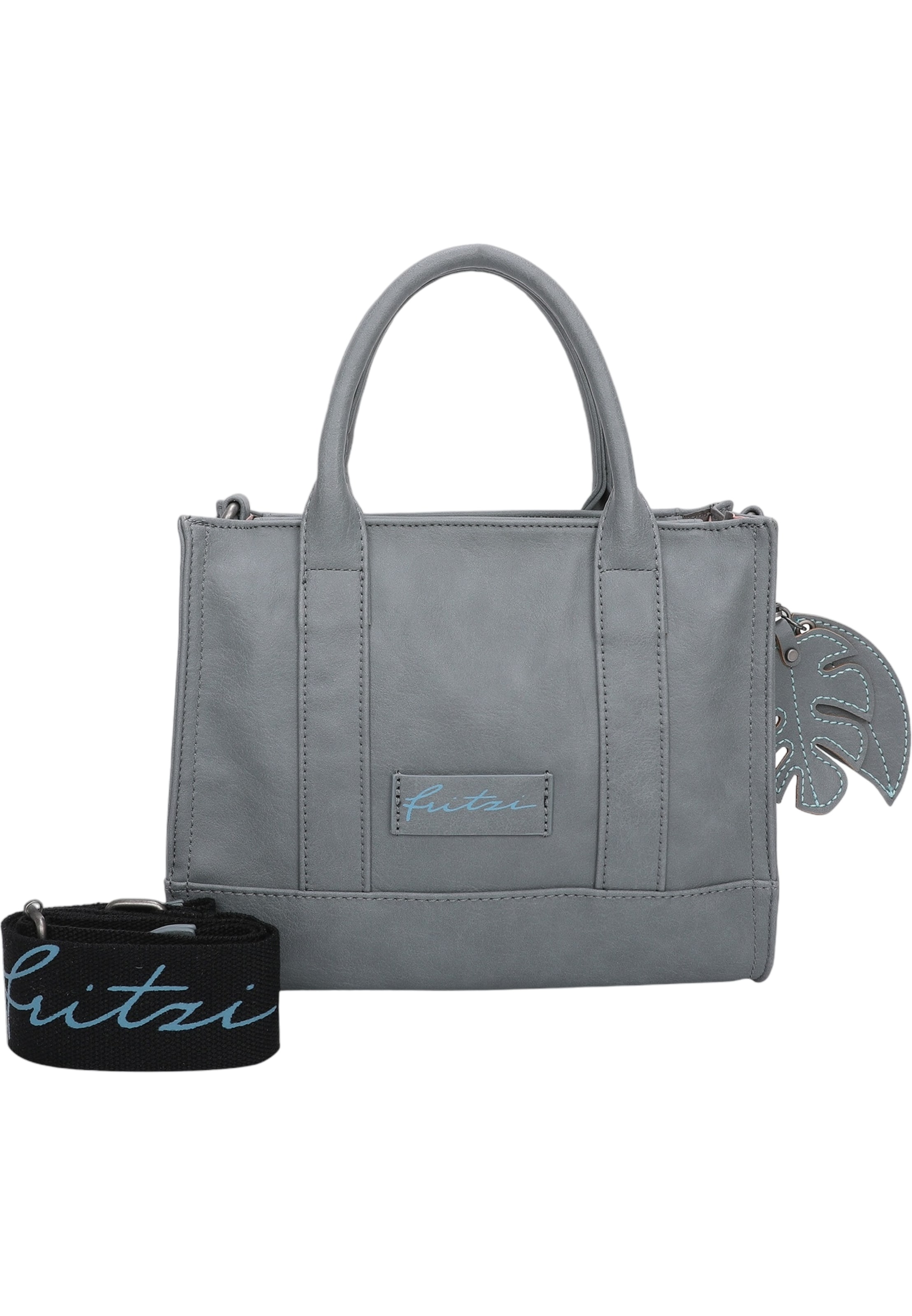 Fritzi aus Preußen Handbag 'Eco Square' in Blue: front