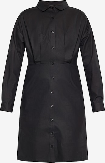 DreiMaster Klassik Robe-chemise en noir, Vue avec produit